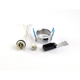IL30800CH  Polished Chrome Downlight Component Kit With Lampholders